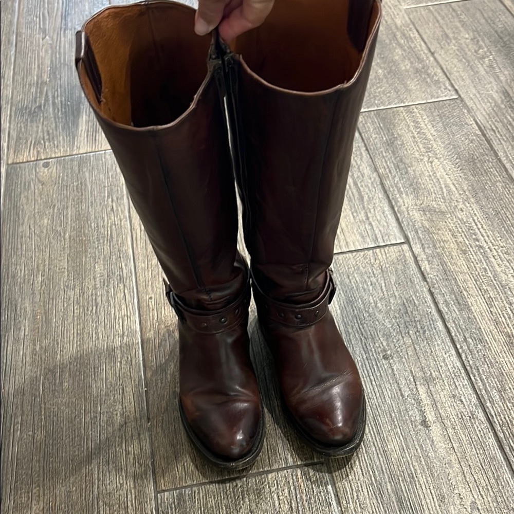 Rio Grande Real Leather Knee-High Boots